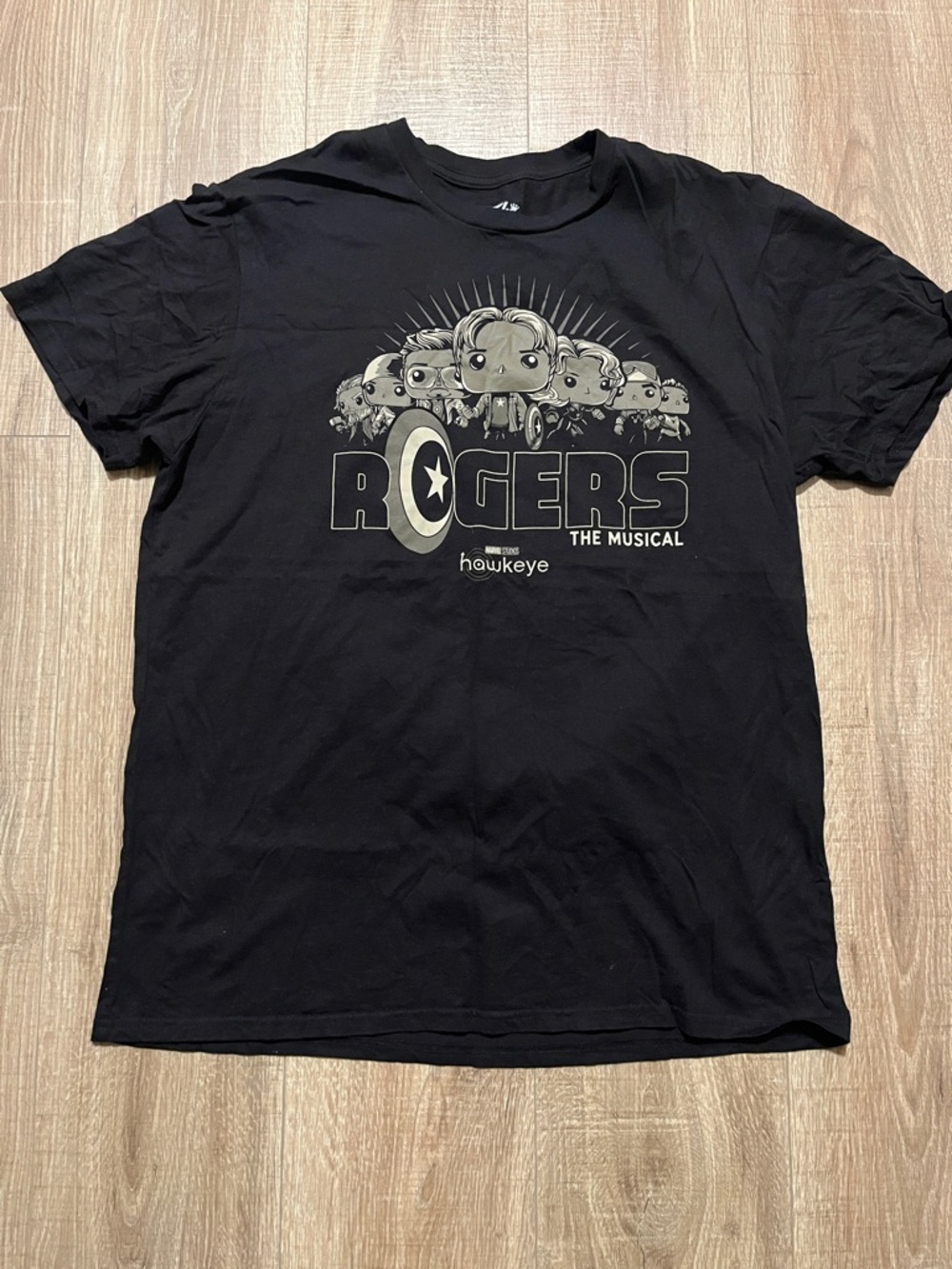 Funko Black 'Rogers The Musical' Hawkeye Graphic Tee